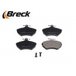 BRECK Bremsbelagsatz, Scheibenbremse